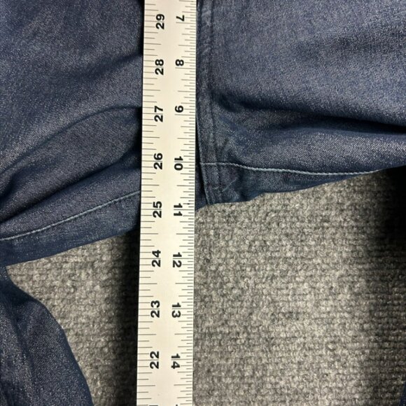 Vintage Guess Pants Womens 28 Blue Bootcut Casual 5‎ Pockets Cotton Blend Adults - Picture 6 of 11